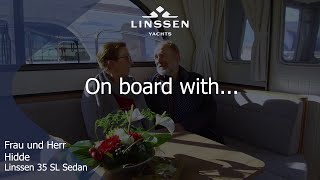 An bord bei Linssen 35 SL Sedan [upl. by Ellimac]