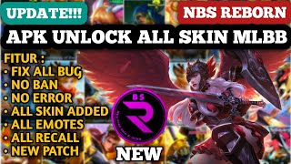 NBS REBORN 2024 LATEST VERSION  INJECTOR ML  APK UNLOCK ALL SKIN MOBILE LEGENDS [upl. by Pinzler481]