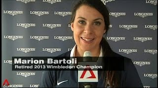 Fun tennis QampA with Marion Bartoli and more [upl. by Budde]