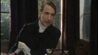 Alan Rickman  The Barchester Chronicles  Chaplain Obadiah Slope  Part I [upl. by Cyprio109]