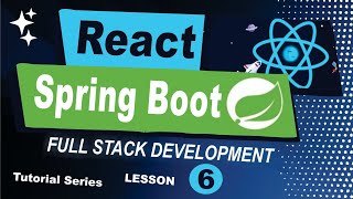 React  Spring Boot CRUD Full Stack App  6  Adding Bootstrap CSS [upl. by Zalucki]