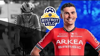 Bistrot Vélo avec Warren Barguil coureur de léquipe ArkeaSamsic [upl. by Nitsew382]