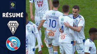 ANGERS SCO  RC STRASBOURG ALSACE 0  1  Résumé  SCO  RCSA  20212022 [upl. by Naujud]