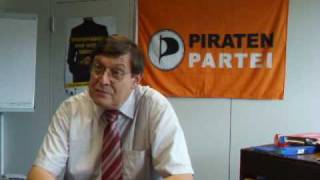 Interview mit Jörg Tauss über seinen Beitritt zur Piratenpartei vom 20062009 [upl. by Anaert]