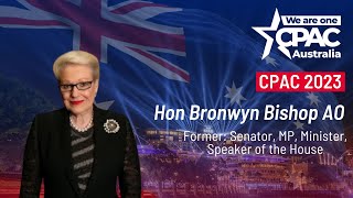 Hon Bronwyn Bishop AO CPAC 2023 [upl. by Gee514]