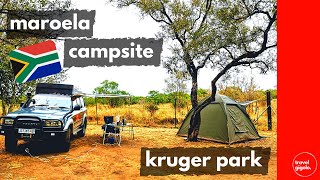 Campsite Review Maroela Satellite Camp Kruger National Park Kruger Park Self Drive [upl. by Loma422]