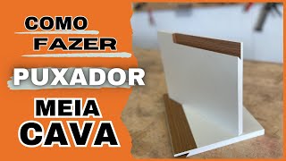 Como Fazer Puxador Meia Cava [upl. by Tiduj]