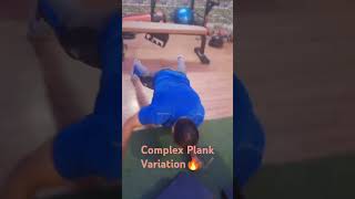 Complex Plank Variation Plank ComplexPlankVariation CoreStrength luftgym FatLossWorkout [upl. by Sirrap]