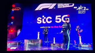 Max Verstappen Walks Off The Podium 2021 Saudi Arabia Formula One Grand Prix [upl. by Hynes]