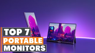 7 Best Portable Monitors for Gaming and Productivity [upl. by Anahsit789]