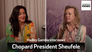 Hadley Gamble interviews Chopard President Sheufele [upl. by Aneer]