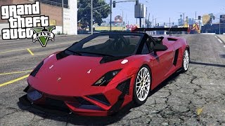 GTA 5 Mods MY NEW LAMBORGHINI [upl. by Anniroc]