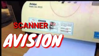 Scanner Avision AV121 [upl. by Kolnos]