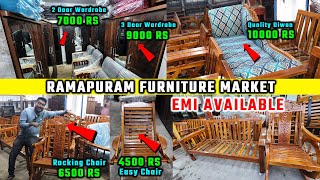 எல்லா பர்னிச்சரும் இங்கே கம்மியாக கிடைக்கும்  Ramapuram Furniture  Wholesale Furniture Chennai [upl. by Bak]