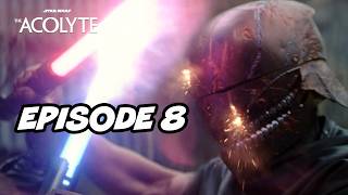 ACOLYTE EPISODE 8 Finale Breakdown WTF Ending Star Wars Sith Easter Eggs amp Things You Missed [upl. by Eirac]