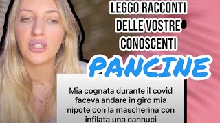 Leggo racconti delle vostre conoscenti pancine ep3 [upl. by Aneba]