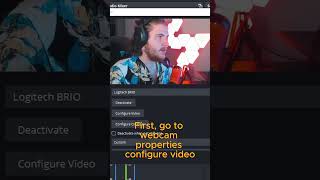 The 3 KEY SETTINGS your webcam needs RIGHT NOW shorts [upl. by Fabiolas]