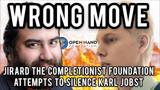 Jirard The Completionist’s Open Hand Foundation Goes After Karl Jobst [upl. by Hercules732]