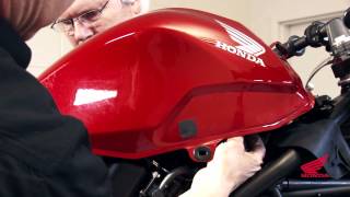 CBR250R Race Kit Installation Reinstalling the Fuel Tank [upl. by Shanley]