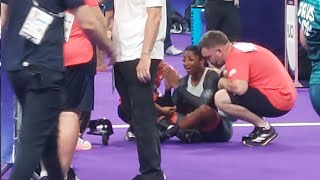 Paralympics Kadeena Cox Fall 🤕 GB’s Kadeena Cox Crashes Out of Womens 500m C45 Time Trial Race [upl. by Hollinger473]