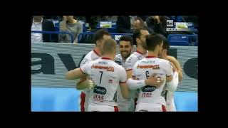 Italian Cup 20142015 semifinal Trento  Perugia [upl. by Ullund]