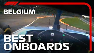 Alonsos Helmet Cam And The Top 10 Onboards  2021 Belgian Grand Prix  Emirates [upl. by Alletse363]