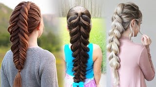 How To PullThrough Braid  Easy Braid Hairstyle [upl. by Zitah]