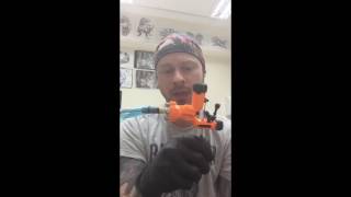 Sabre x17 Tattoo Machine Review by Adam Sargent [upl. by Annam]