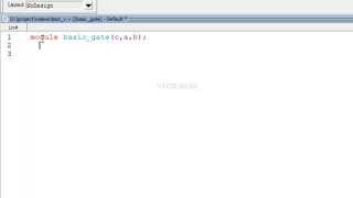 VerilogHDL Basic Tutorial 1 [upl. by Mafalda]