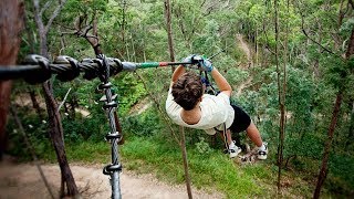 Treetop challenge in Mount Tamborine Gold Coast [upl. by Ackerley493]