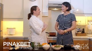 Pinakbet with Shrimp and Crispy Pork  DashofDonita with Miriam Quiambao [upl. by Schriever]