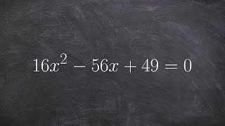 How to find the discriminant and label the solutions of a quadratic [upl. by Norabel]