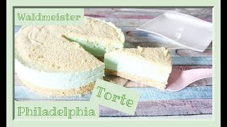 Philadelphia  No Bake  Waldmeister Torte  schnell amp einfach selber machen  Backlounge  Rezept [upl. by Louanne]