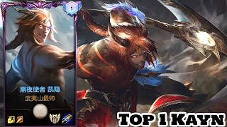 Wild Rift Kayn  Top 1 Kayn Gameplay Rank [upl. by Naired]