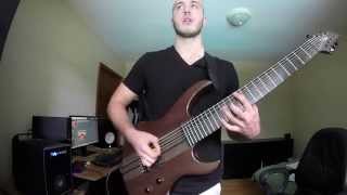 Meshuggah  Pravus  Guitar Cover by Tyler [upl. by Tiny913]