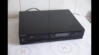 CD проигрыватель SONY CDP 310 [upl. by Ytteb]