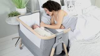 CoZee Air Bedside Crib [upl. by Diraj]