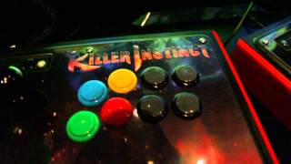 Killer Instinct  First Contact at Gamescom 2013 part6  Arcade Stick [upl. by Mullen]