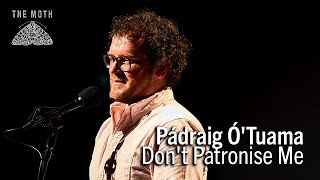 Pádraig ÓTuama  Dont Patronise Me  New York Mainstage 2018 [upl. by Iret465]