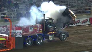 Pro Pulling 2019 95 Limited Pro Stocks Hot Rod Semis and Super Modifies pulling in Ellsworth WI [upl. by Amabel986]