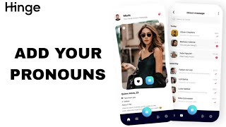 How To Add Your Pronouns On Hinge App [upl. by Rizas]