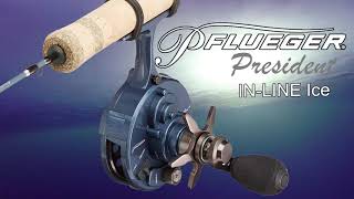 Pflueger President Inline Ice Reel [upl. by Omidyar742]