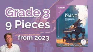 Trinity Grade 3 Piano from 2023 EXTENDED EDITION 9 Pieces [upl. by Wilson]