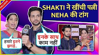 Shakti Arora Refused To Work With Wife Neha Saxena Pull Each Others Leg Says Hum Saath Kaam Nahi [upl. by Skipp158]