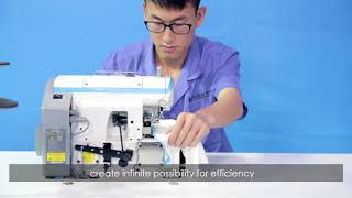 E4 Power Saving Overlock Machine [upl. by Roselba]