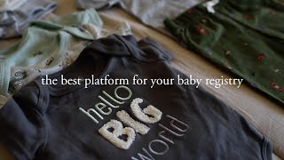 Creating your first baby registry  Best platform Ive used so far [upl. by Notlim]