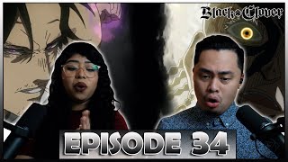 YAMI VS LICHT quotLight Magic vs Dark Magicquot Black Clover Episode 34 Reaction [upl. by Haydon]