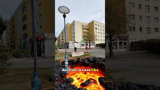 Schaff ich diese CHALLENGE ohne auf den BODEN zu kommen  the floor is lava challenge 🔥 parkour [upl. by Vasilek191]