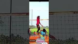 😱 high jump 😱🦘🦘🦘🦘🦘gaming volleyball ternding volley sports gamer volleyballworld viralvideo [upl. by Inalaehon]