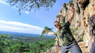 The secret passageway at the top of Crowders Mountain [upl. by Nauj]